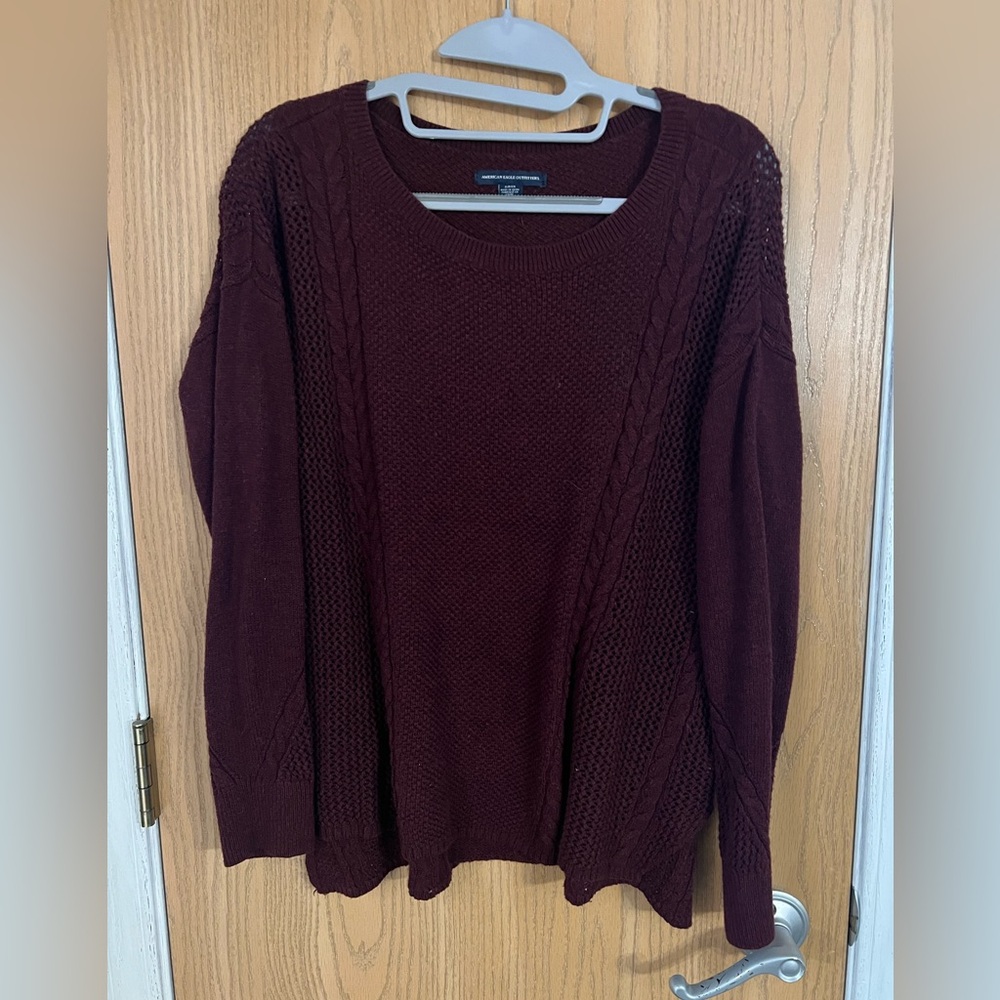 American Eagle knitted long sleeve top